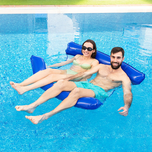 Double Floating Water Hammock for Swimming Pool Twolok ComfyCove - ComfyCove
